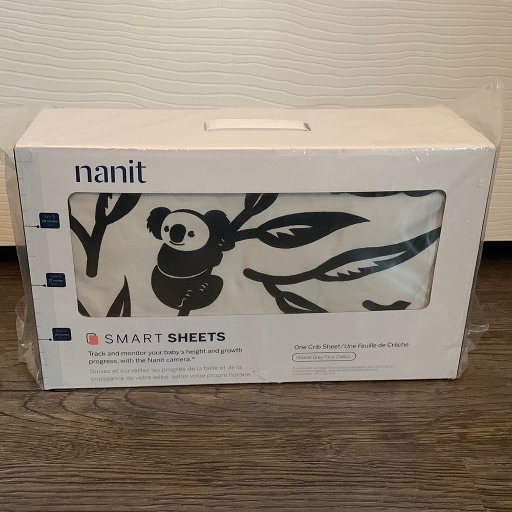 New in bag Nanit crib sheet